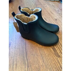 Chooka Women's Plush Lined Chelsea Rain Boots